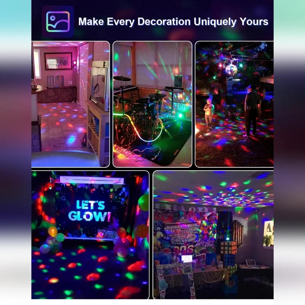 🪩Luditek Led Party Light Disco Ball